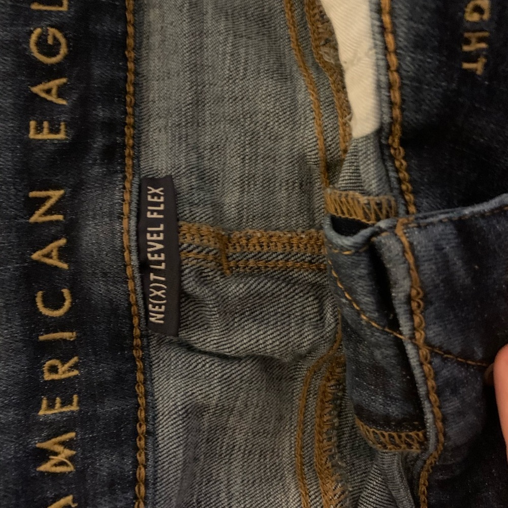 American Eagle straight cut jeans
